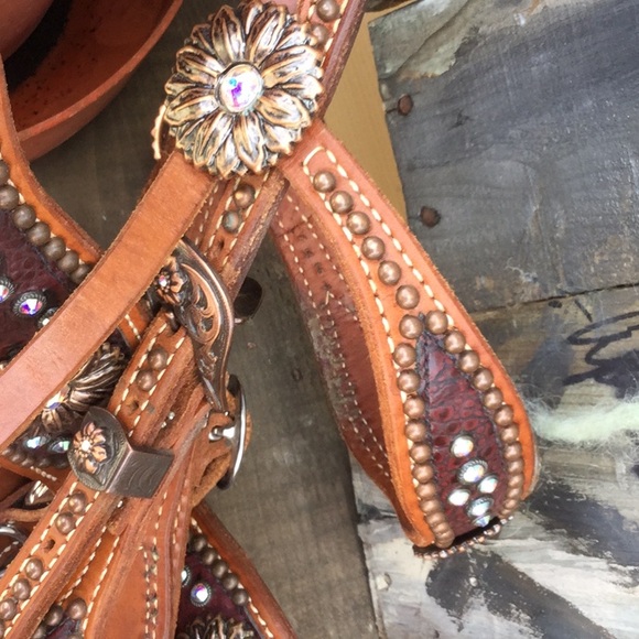heritage brand Other - Heritage brand tack set rodeo queen barrel racing cowgirl horse show rhinestone